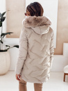 Damen Winterjacke LOVEINSIDE gesteppt mit Fell beige Dstreet TY5053