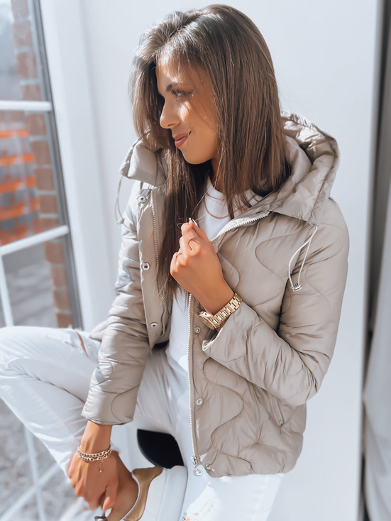 Damen Übergangsjacke ALDESIN Farbe Beige DSTREET TY3570