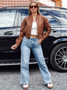 Damen JEANFLOW Baggy Jeans Hose hellblau Dstreet UY2227