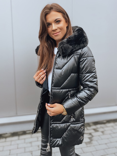 Damen Winterjacke mit Kapuze KRISTA schwarz Dstreet TY3065_1