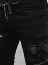 Herren Cargohosen Farbe Schwarz DSTREET UX4326