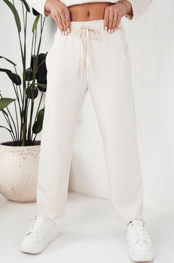 Damen Casual Hose LURION Farbe Ecru DSTREET UY1894