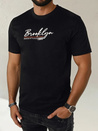 Herren T-shirt mit Aufdruck Farbe Schwarz DSTREET RX5403
