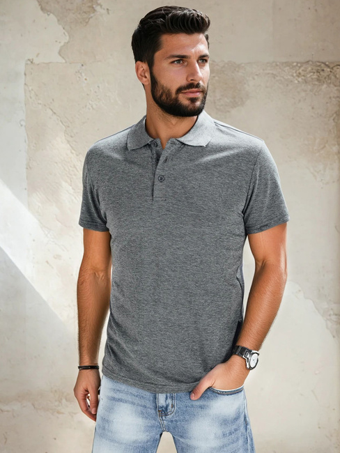 Dunkelgraues Herren Dstreet-Poloshirt PX0509