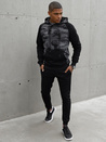 Herren Kapuzenpullover Farbe Dunkelgrau DSTREET BX5486