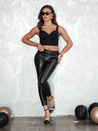 Damen Lederhose COSMIC GLAMOUR schwarz Dstreet UY2329