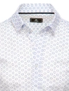 Herren Gemustertes Hemd Farbe Weiß DSTREET DX2436