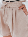 Damen RELAX TIME Shorts beige Dstreet SY0458