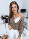 Damen Strickjacke MINSTRAL Farbe Beige DSTREET MY1614