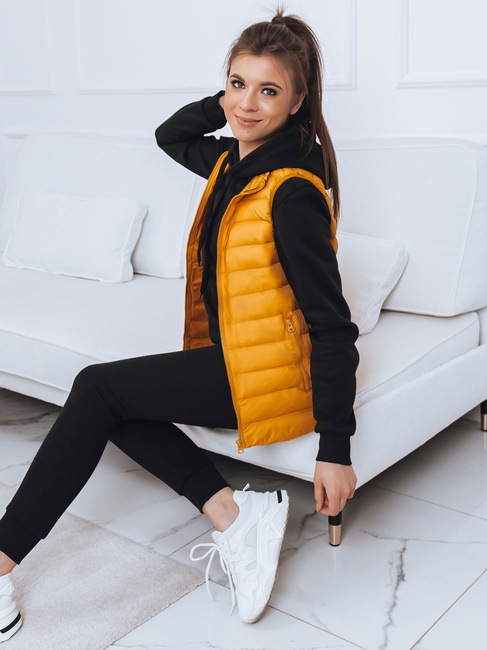 Damen Steppweste ROSILA Gelb Dstreet TY2580