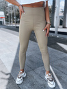 Damen Waxhose WAXED CHIC Farbe Beige DSTREET UY1561