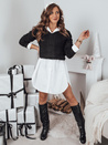 Damen Lange Pullover CANDIS Farbe Schwarz DSTREET MY1806