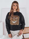 Damen Einheitsgröße CHEETAHART Sweatshirt graphit Dstreet BY1352