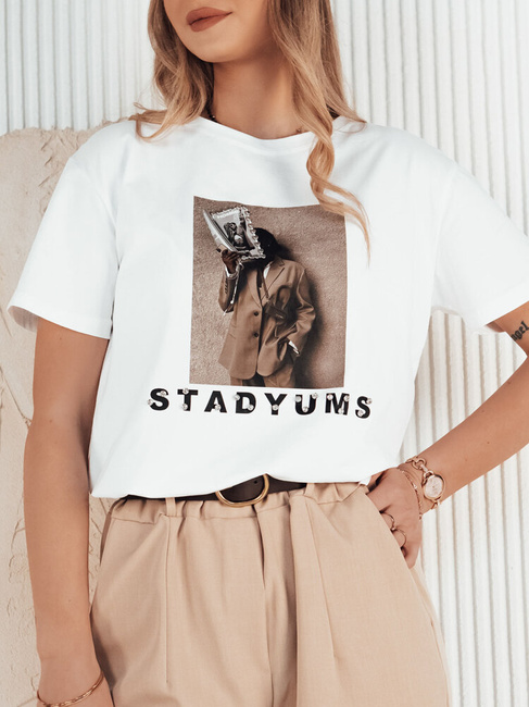 CARSTI Damen-T-Shirt weiß Dstreet RY2404