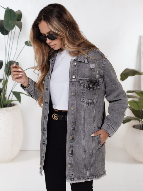Damen Jeansjacke XENIA grau Dstreet TY5131