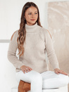 GOLFIVA Damen Pullover beige Dstreet MY2407
