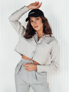 Damen Elegant Hemd GIRSA Farbe Grau DSTREET DY0402