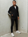 Herren Sweatshirt mit Reißverschluss Farbe Schwarz DSTREET BX5562