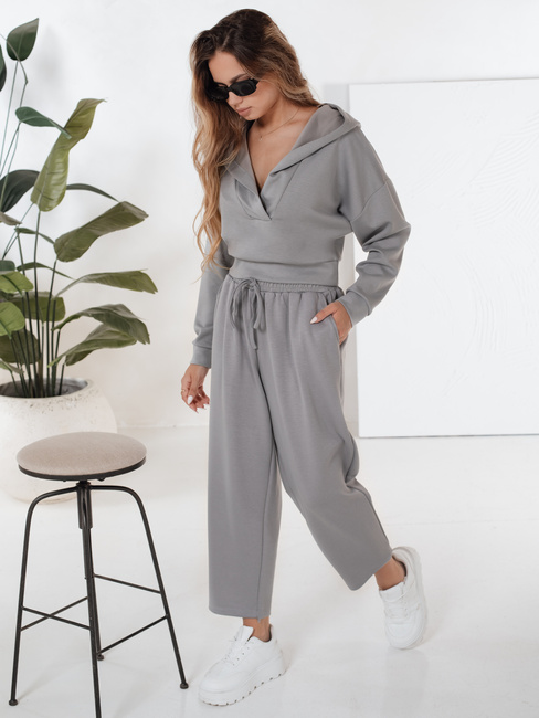 Damen Sweatshirt Set THISE grau Dstreet AY1029