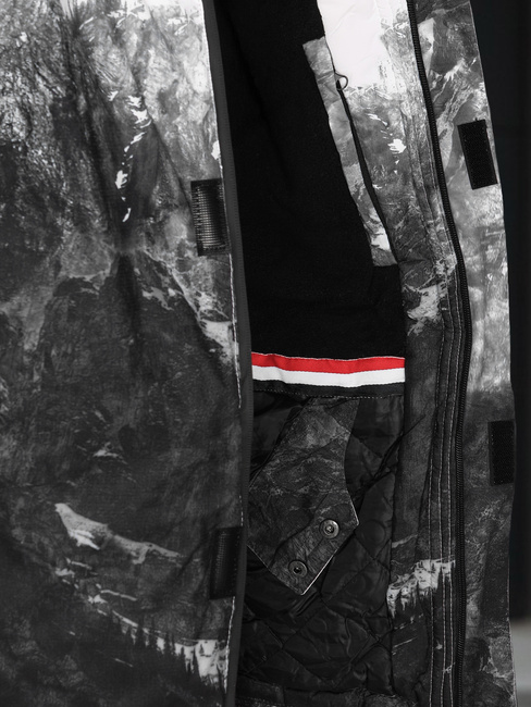 Herren Winter Skijacke schwarz Dstreet TX5124