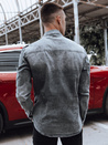 Herrenhemd grau Dstreet DX2585