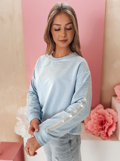 Damen Sweatshirt in Einheitsgröße LUMIVIA blau Dstreet BY1370_2