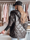 Damen Übergangs-Steppjacke in Übergröße PUFFILOF schwarz Dstreet TY4855_2