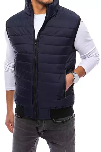 Herren Steppweste Dunkelblau Dstreet TX4020
