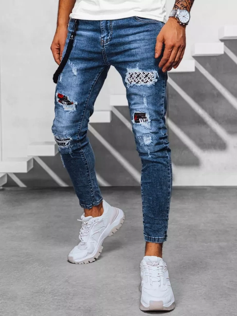 Herren Jeanshosen Farbe Blau DSTREET UX3933