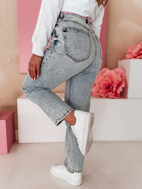 Damen Denim Mom Fit Hose MERTINE blau Dstreet UY2503