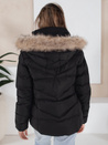 Gesteppte Damen Winterjacke schwarz Dstreet TY5149