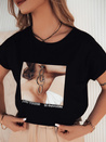 Damen FALCI T-shirt schwarz Dstreet RY2397