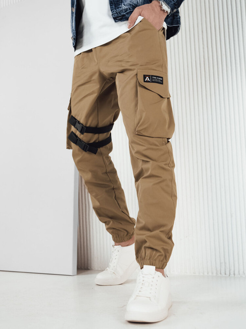 Herren Cargohosen Farbe Khaki DSTREET UX4206