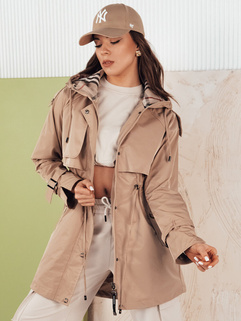 Damen Parka MOZA Farbe Beige DSTREET TY4283_1