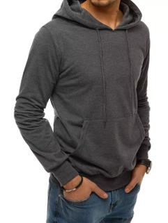 Herren Kapuzenpullover Dunkelgrau Dstreet BX4968_3