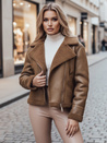 Damen SOFTSTILL Wildlederjacke mit Schafsfell Dstreet TY4747z