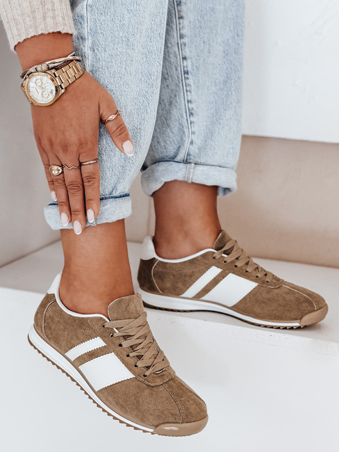 Damen beige Turnschuhe Dstreet ZY1048