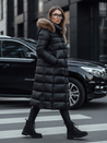 Damen Steppwinterjacke mit Kapuze CROMBILA schwarz Dstreet TY4100