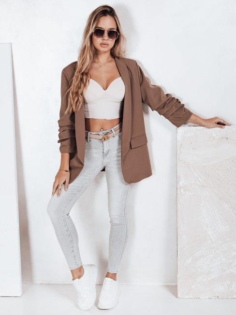 Damen Denim Skinny Hose grau Dstreet UY2811