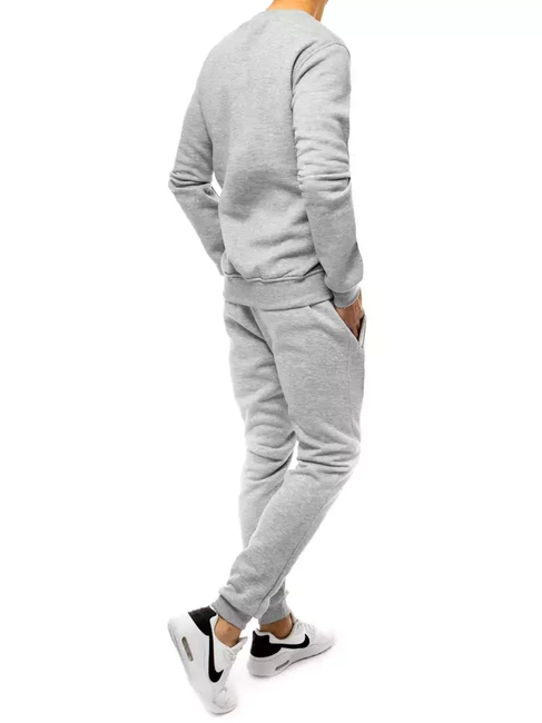 Herren Trainingsanzug Hellgrau Dstreet AX0378