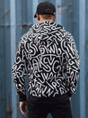 Herren Kapuzenpulli mit Reißverschluss schwarz Dstreet BX5747