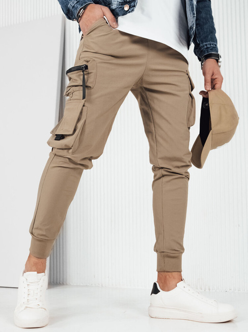 Herren Cargohosen Farbe Beige DSTREET UX4163