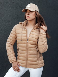 FEMMODA Damen Übergangsjacke dunkelbeige Dstreet TY4367_1