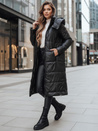 Damen Übergangsjacke ORVITA gesteppt mit Kapuze schwarz Dstreet TY5024z