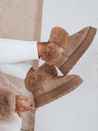 Damen Schneestiefel mit Fell beige Dstreet ZY1056