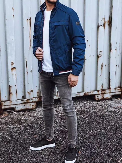 Herren Übergangsjacke Blau Dstreet TX4257