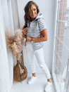 Damenweste DONNA silber Dstreet TY3549
