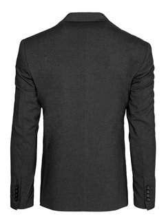 Einreihiger dunkelgrauer Blazer für Herren Dstreet MX0617_2