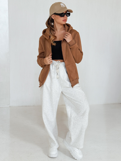 Damen VICTORIA Sweatshirt braun BY1396