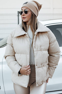 Damen Steppwinterjacke LARO hellbeige Dstreet TY4703